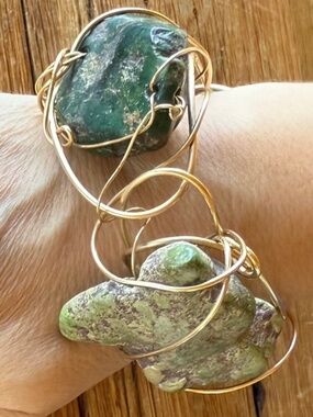 Kazuko Tibetan Turquoise Bracelet